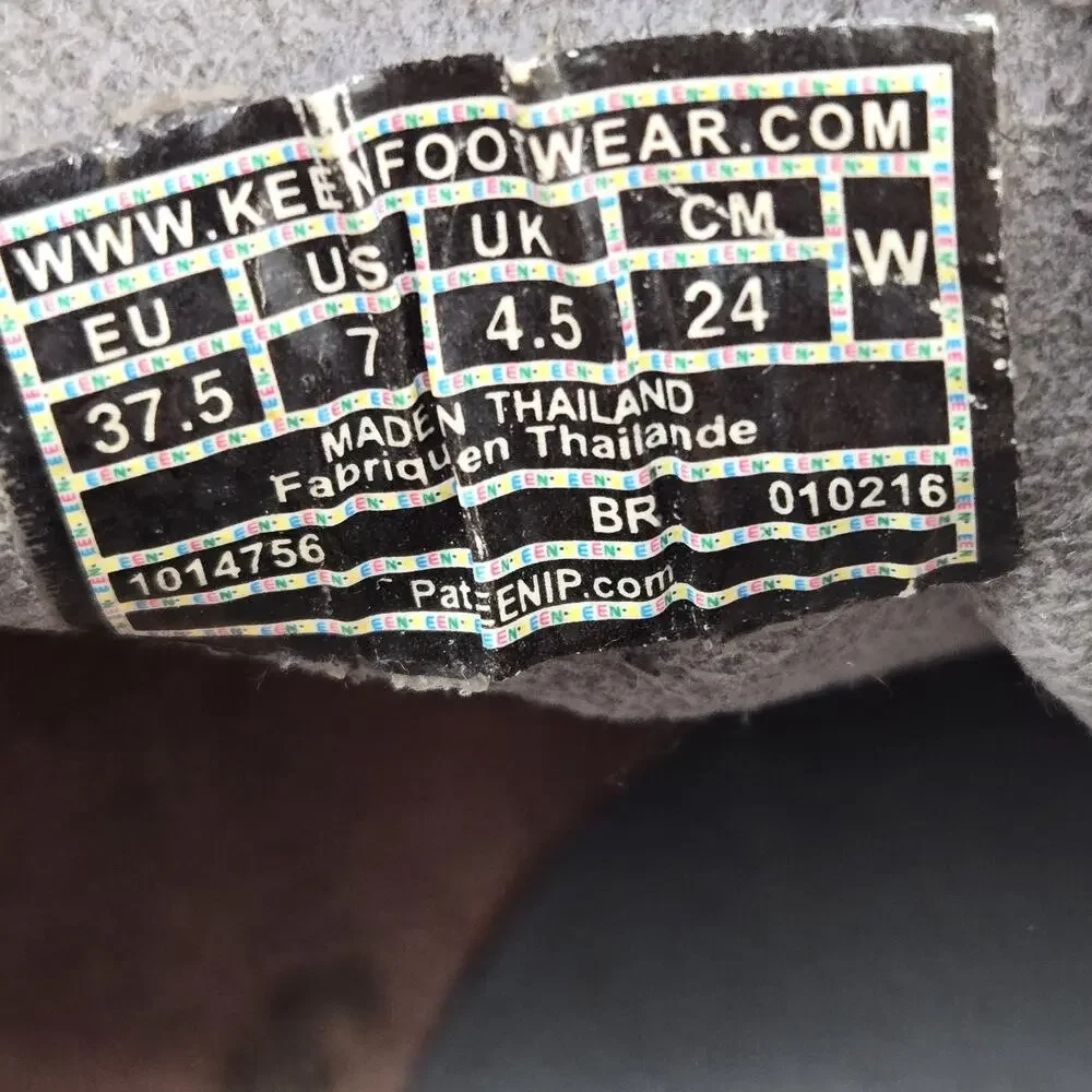 Keen Uneek Sandals Womens 7 Pink‎ Gray Slingback Gorpcore Hiking Travel Vacation